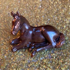 Gladys Brown Horse Figurine